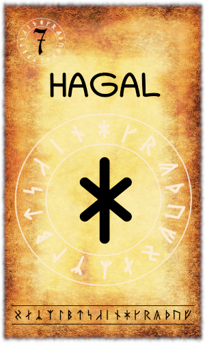DRUVIDES Runenkarte_7_HAGAL
