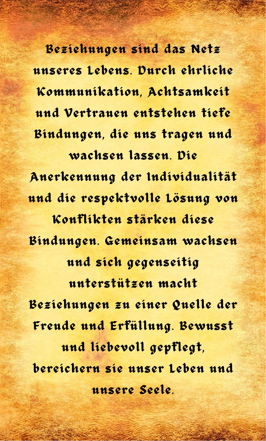 Die Kunst der Verbundenheit_hinten - DRUVIDES Weisheitskarten