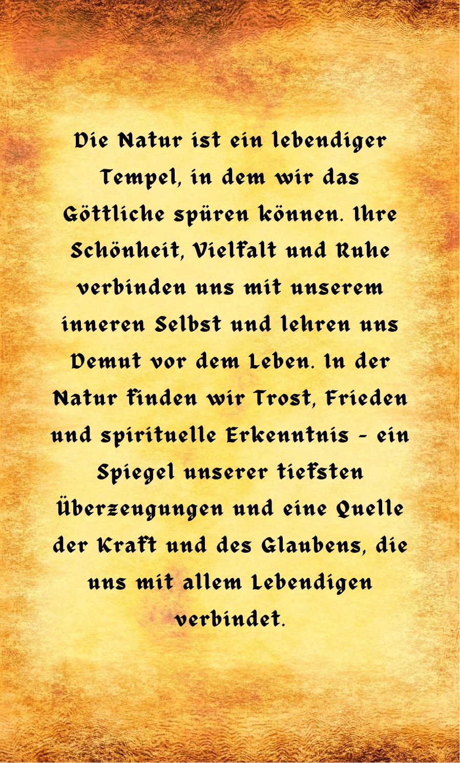 Die Natur als Quelle des Glaubens_hinten - DRUVIDES Weisheitskarten