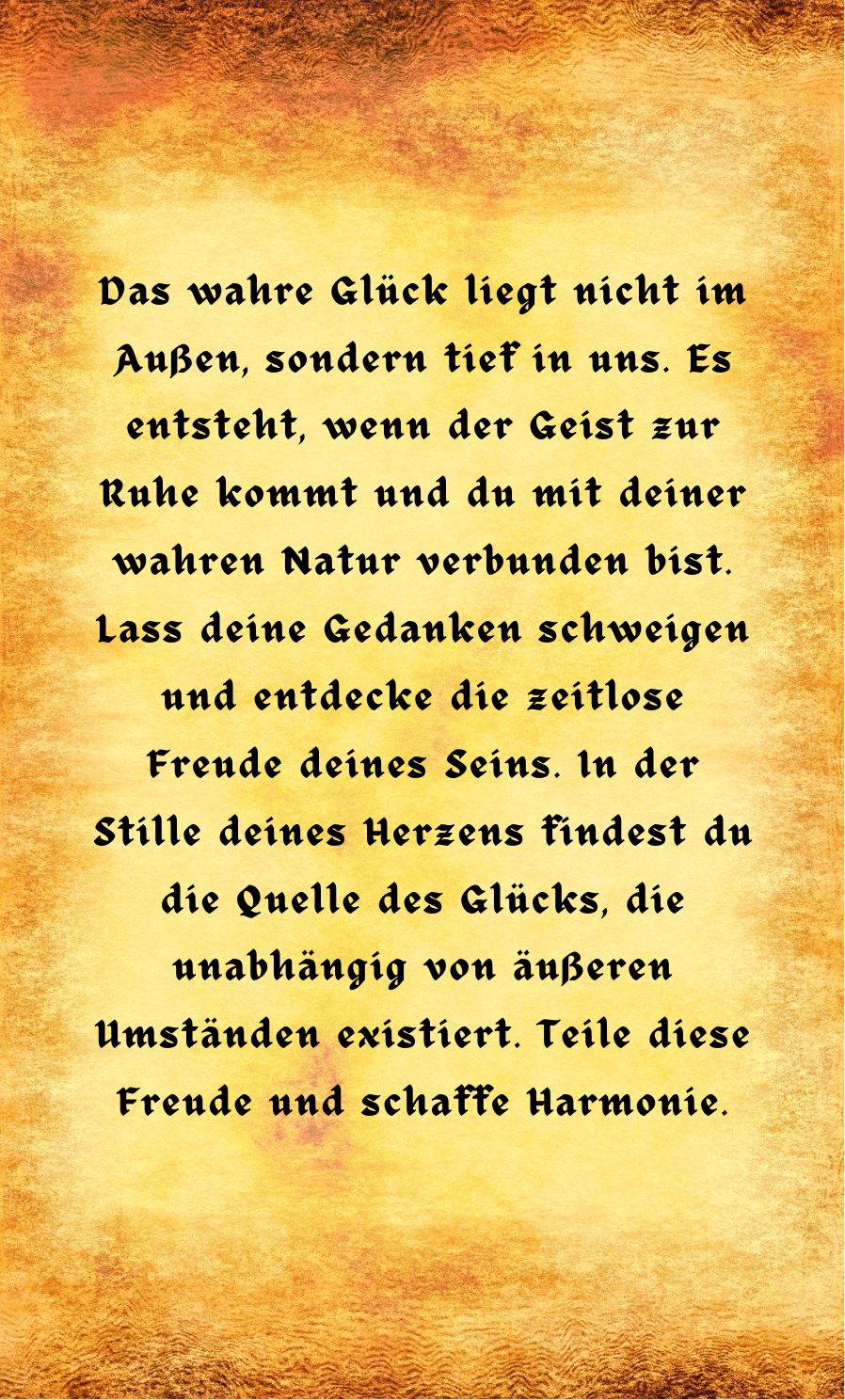 Die innere Reise zum wahren Glück_hinten - DRUVIDES Weisheitskarten