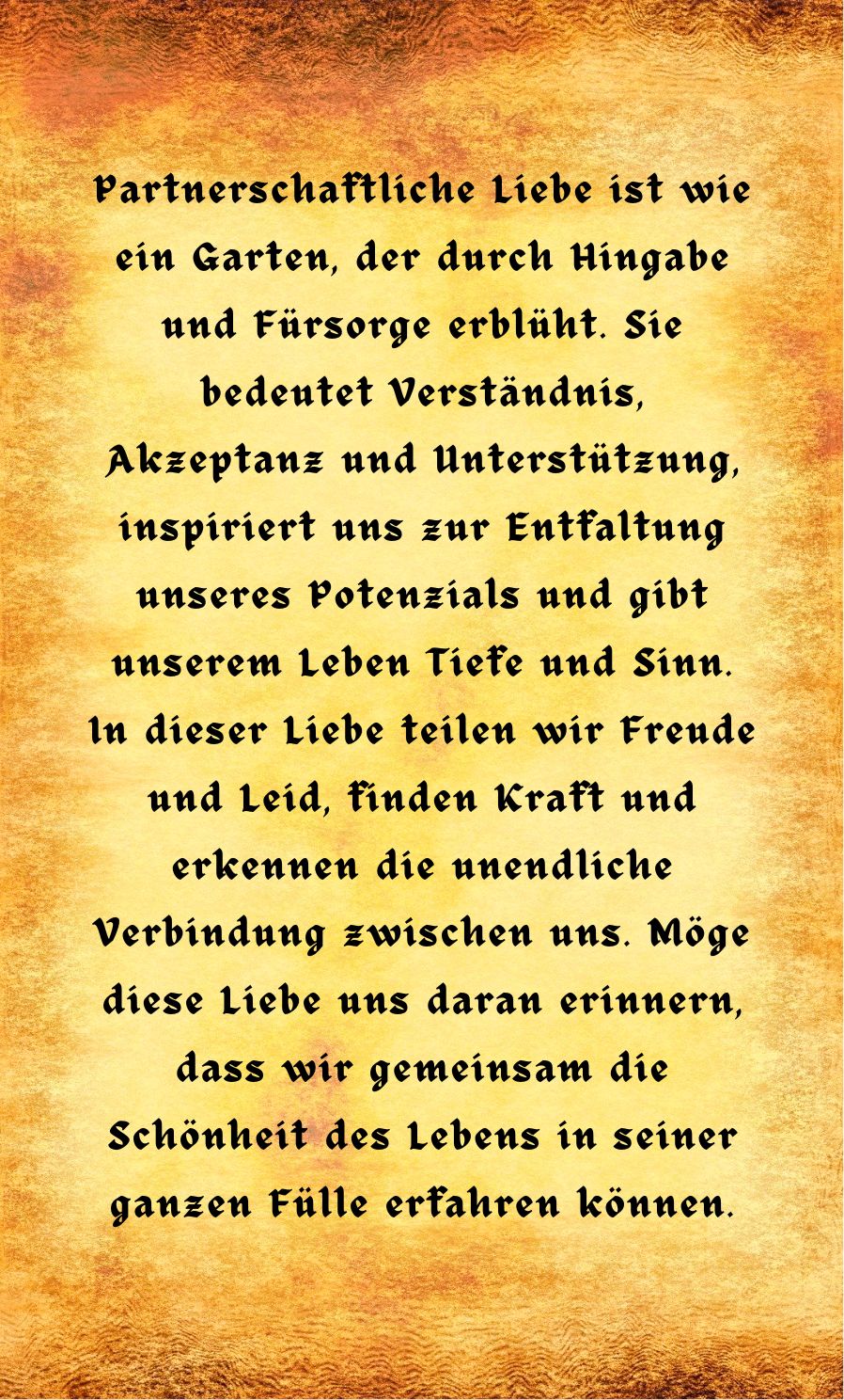 Die magische Kraft der partnerschaftlichen Liebe_ hinten - DRUVIDES Weisheitskarten